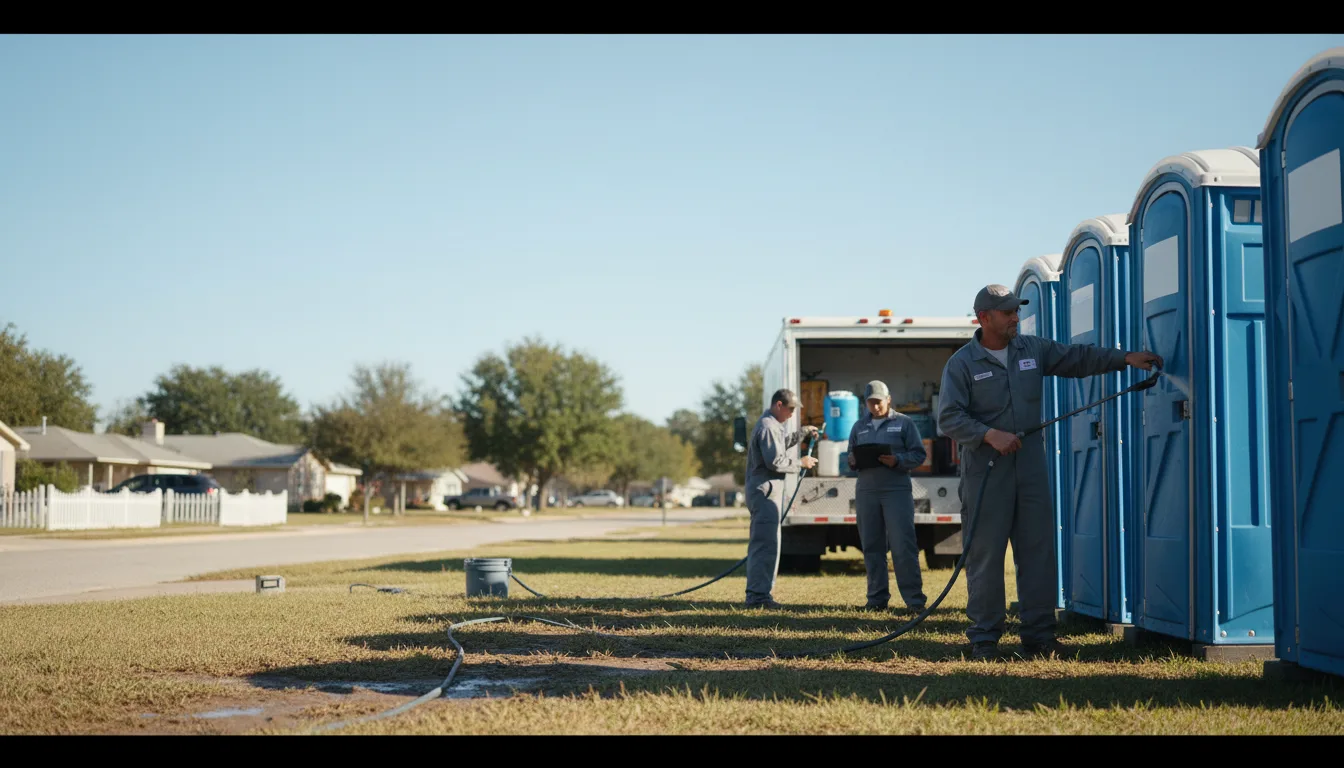Long-Term Portable Toilet Rental in East Chicago, IN near me